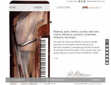 Tablet Screenshot of museohazen.com